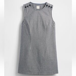 GAP X DOEN gingham mini denim dress